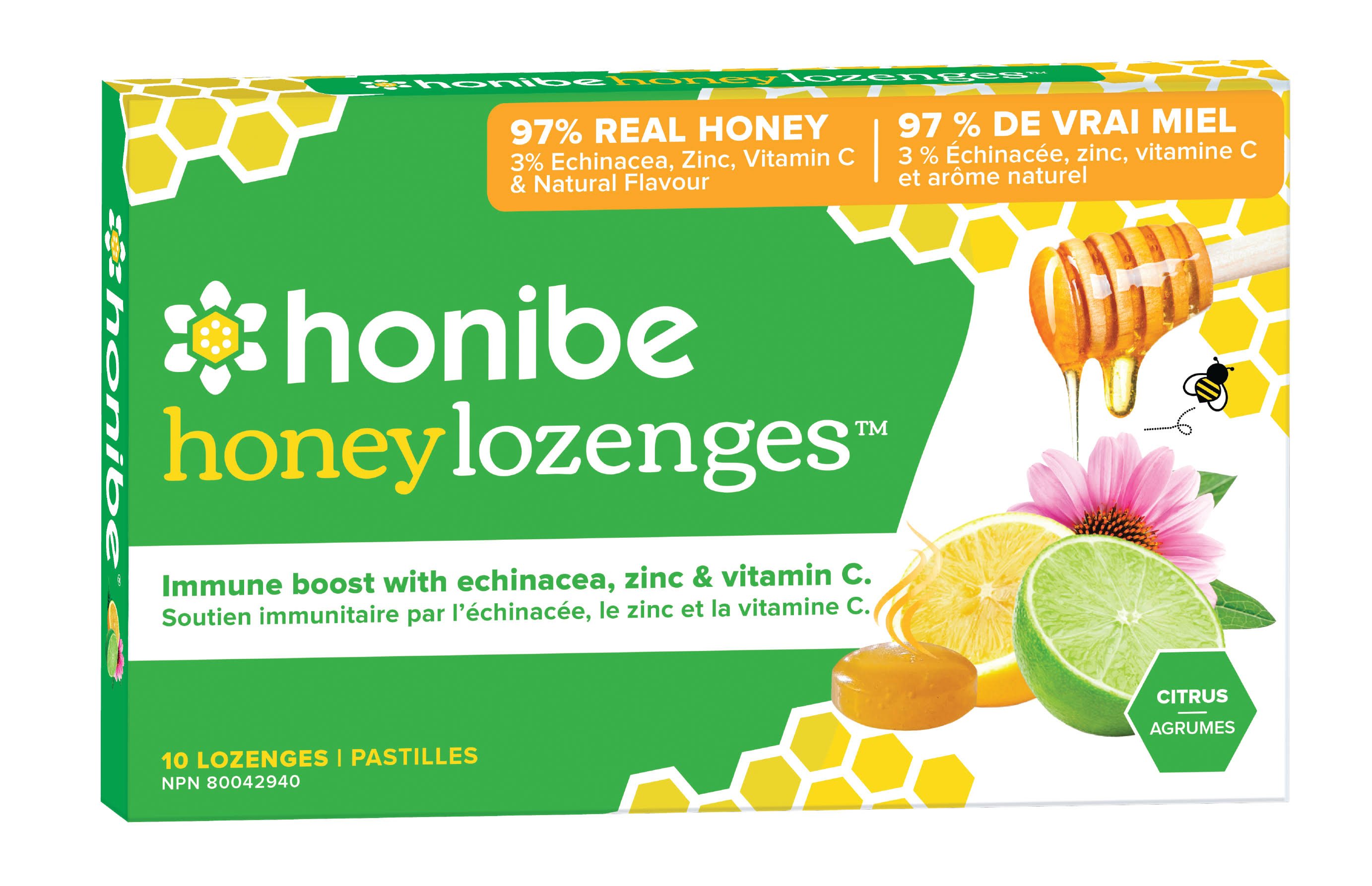 Honibe Honey Lozenges - 10ct