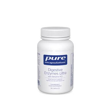 Pure Encapsulations Digestive Enzymes Ultra with Betaine HCI 90 Caps