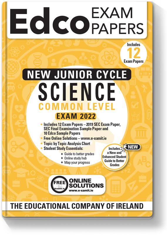 Junior Certificate SCIENCE, EDCO Exam Papers 2020 - Common Level