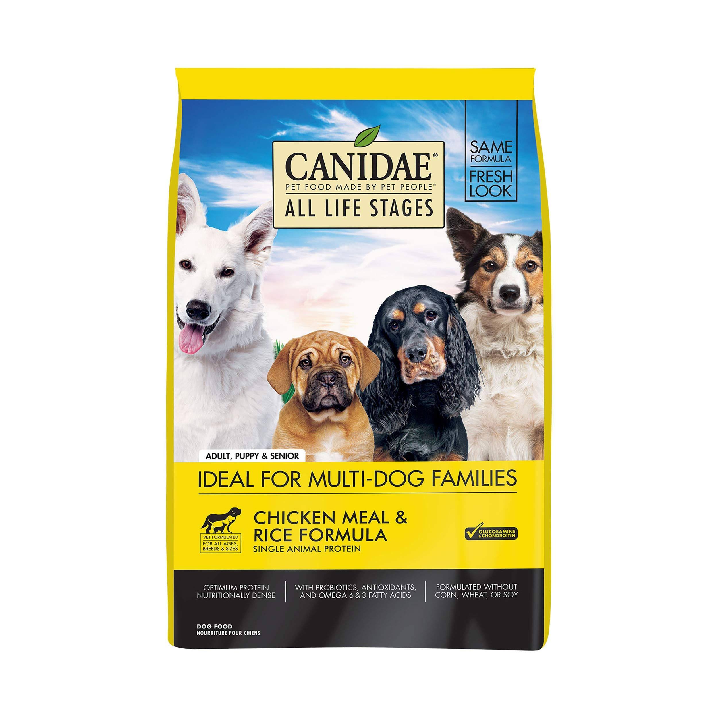 Canidae Dry Dog Food - Chicken Meal and Rice Formula, 5lbs