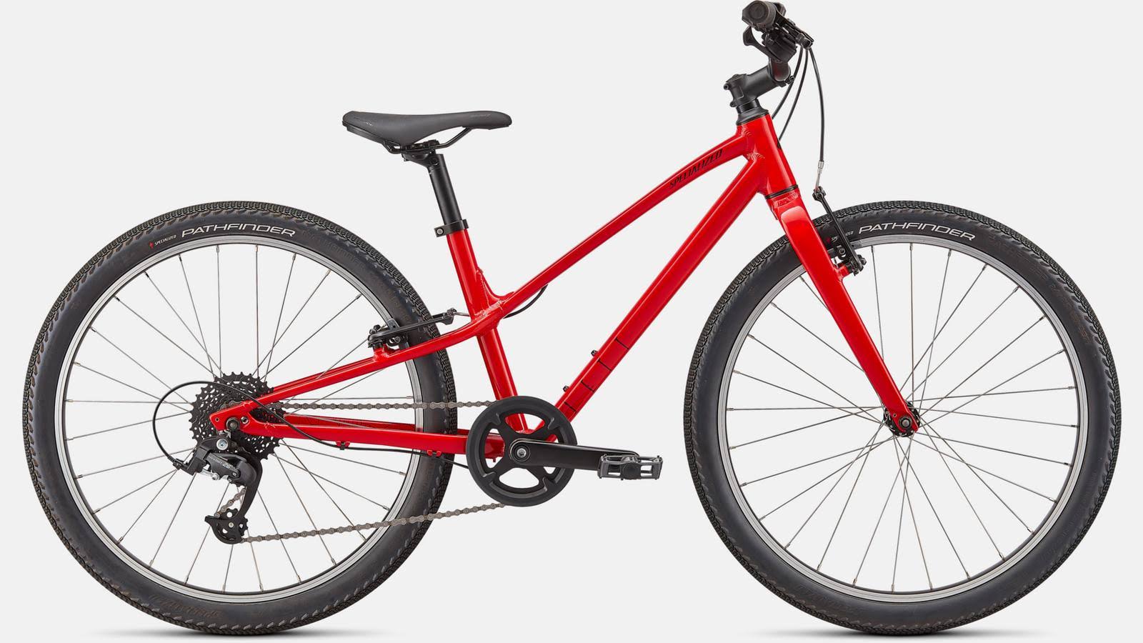 Specialized Jett 24 Gloss Flo Red / Black Kid's Bicycle