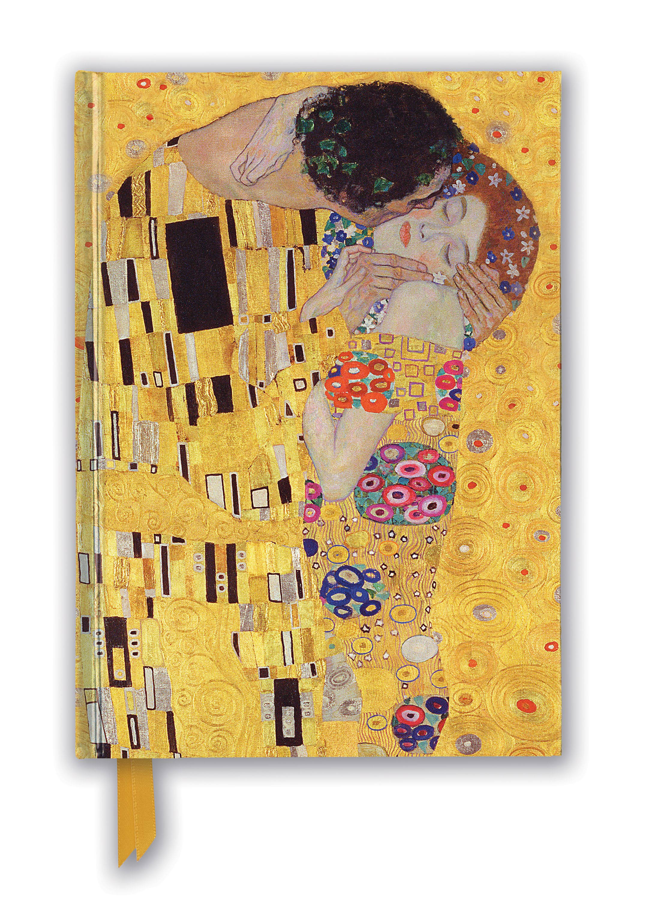 Gustav Klimt: The Kiss (Foiled Blank Journal) By Flame Tree Studio