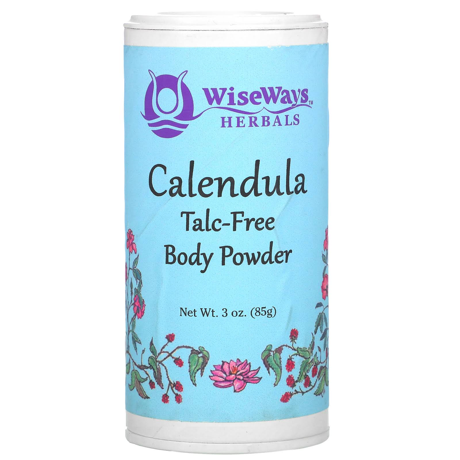 WiseWays Herbals Calendula Body Powder - 3oz