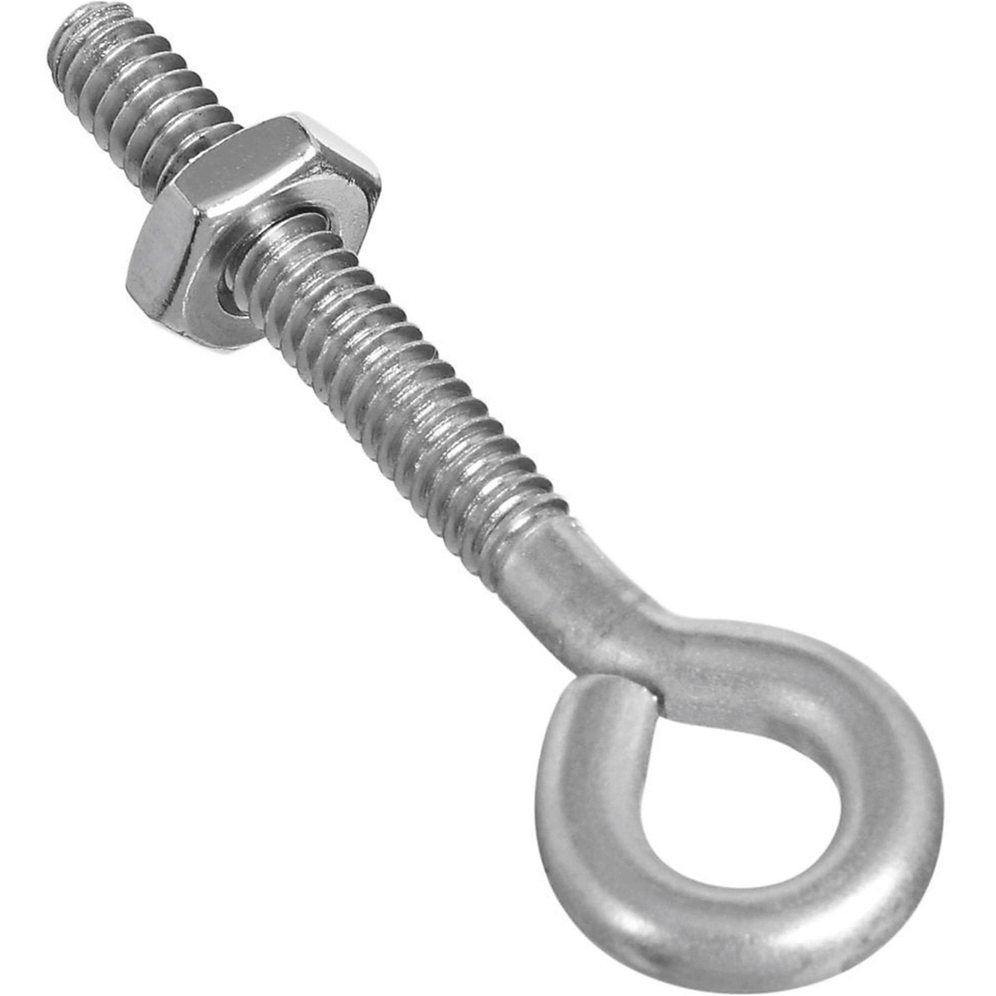 Stanley 2161bc Eye Bolt With Hex Nut - Stainless steel, 3/16"x2"