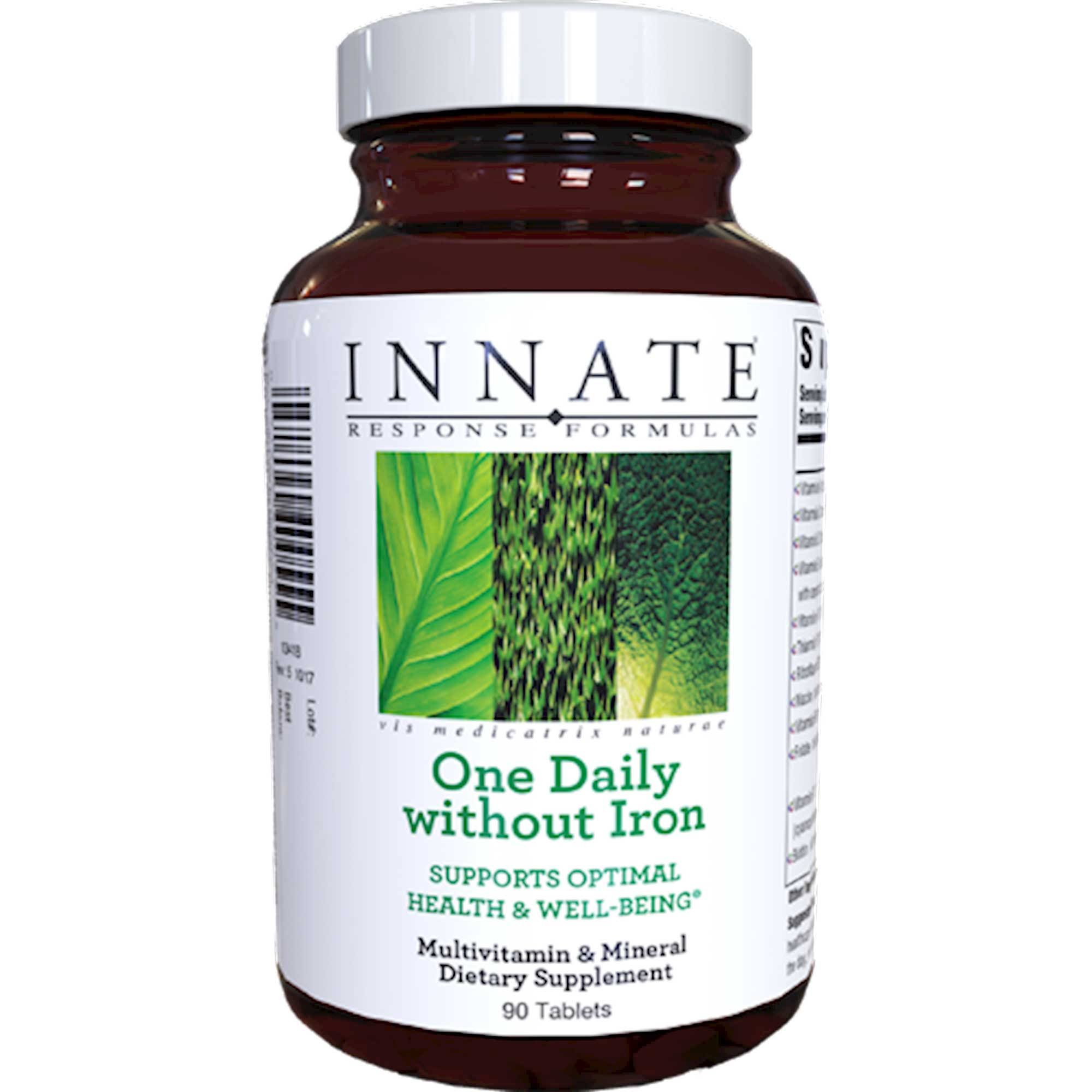 Innate Response Formulas One Daily without Iron Vitamin Supplement - 90 Tablets