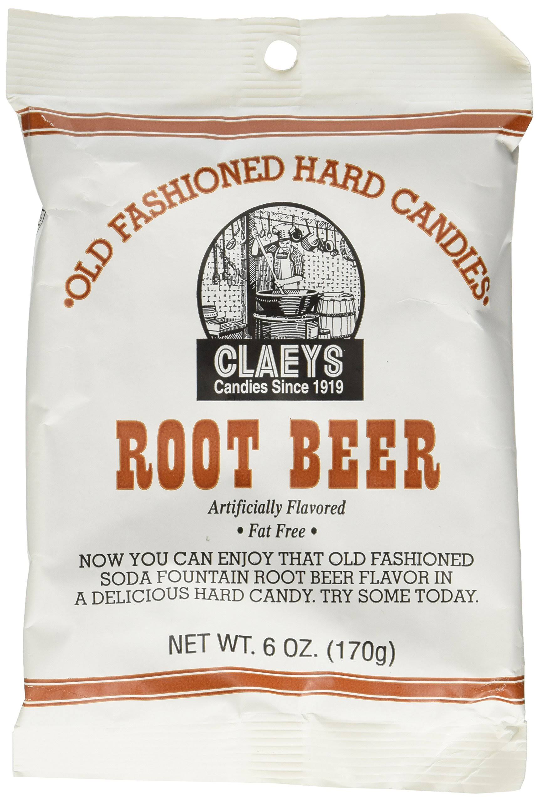 Claeys Old Fashioned Hard Candies - Root Beer Flavored