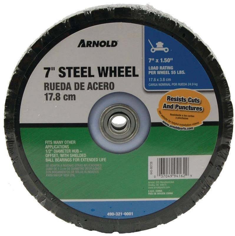 Arnold Steel Wheel - 7"