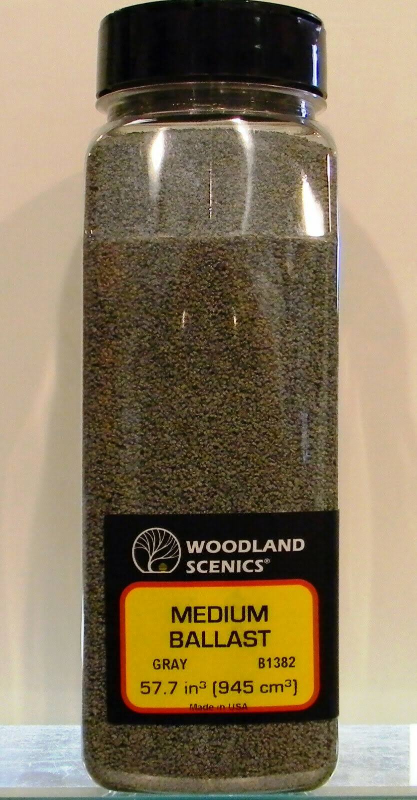 Woodland Scenics B1382 Medium Ballast - Gray