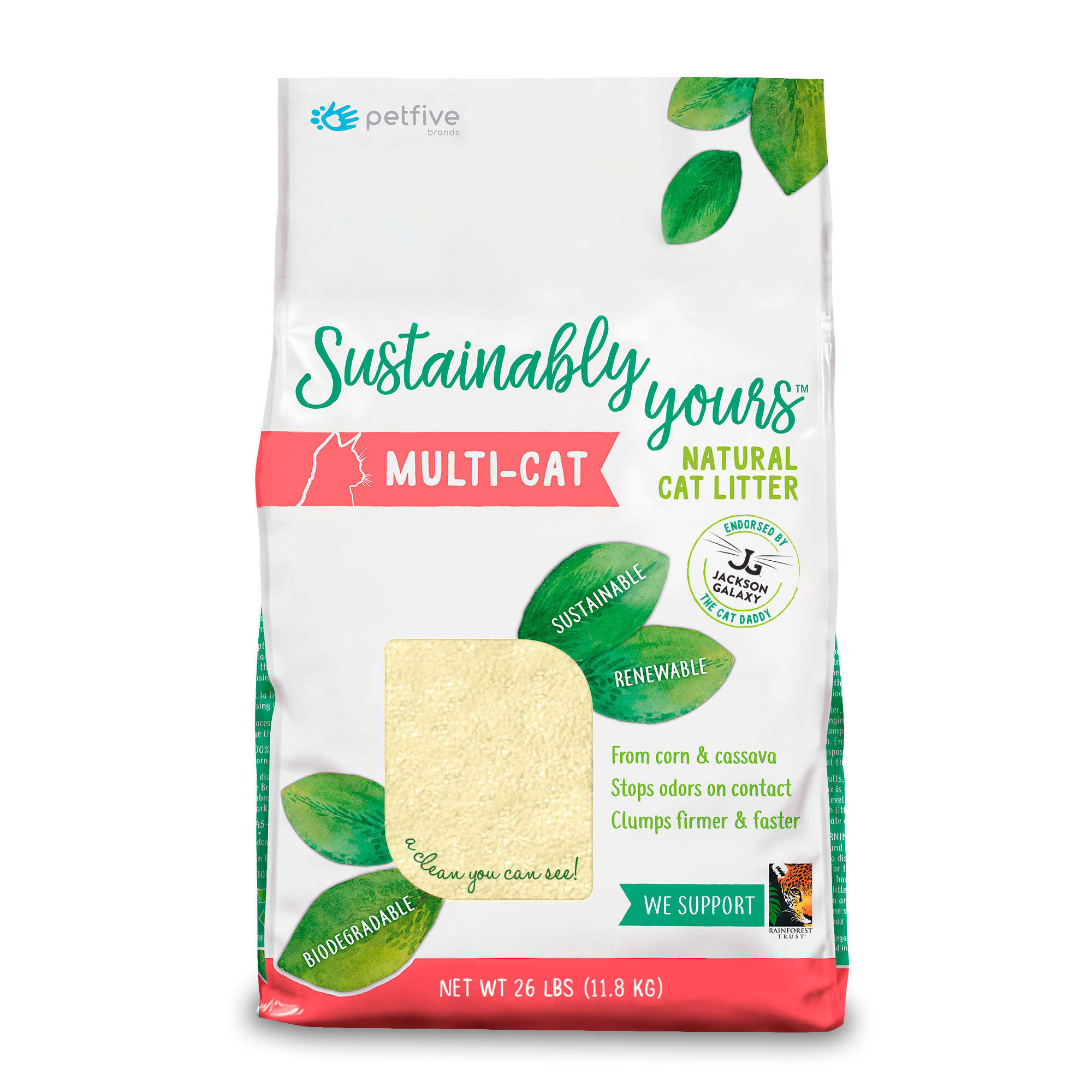 Sustainably Yours Multi-cat Litter - 26lbs