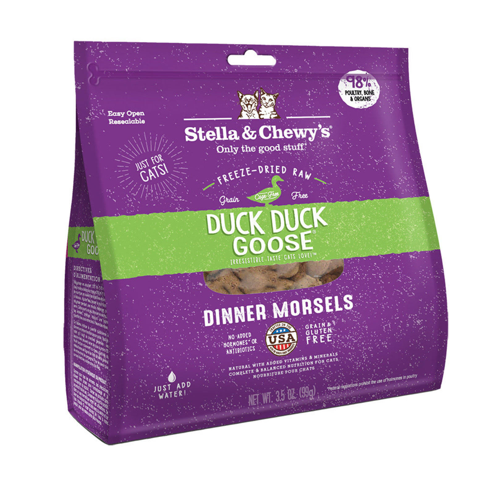 Stella & Chewy's Duck Duck Goose Dinner Morsels - 99g
