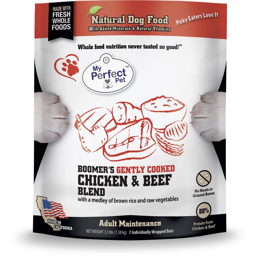 My Perfect Pet Boomer's Blend Chicken & Beef Formula for Adult Dogs