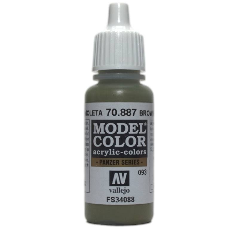 Vallejo Paint Model Color Acrylic Paint - 17ml, Brown Violet