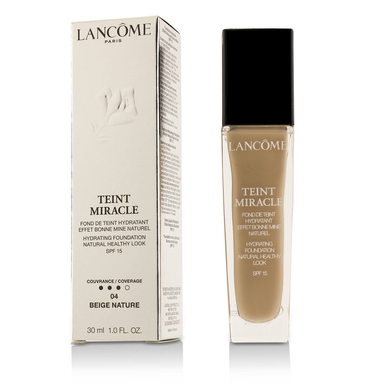 Lancome Teint Miracle Hydrating Foundation - 04 Beige Nature, 30ml