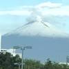 Erupción volcán Popocatépetl