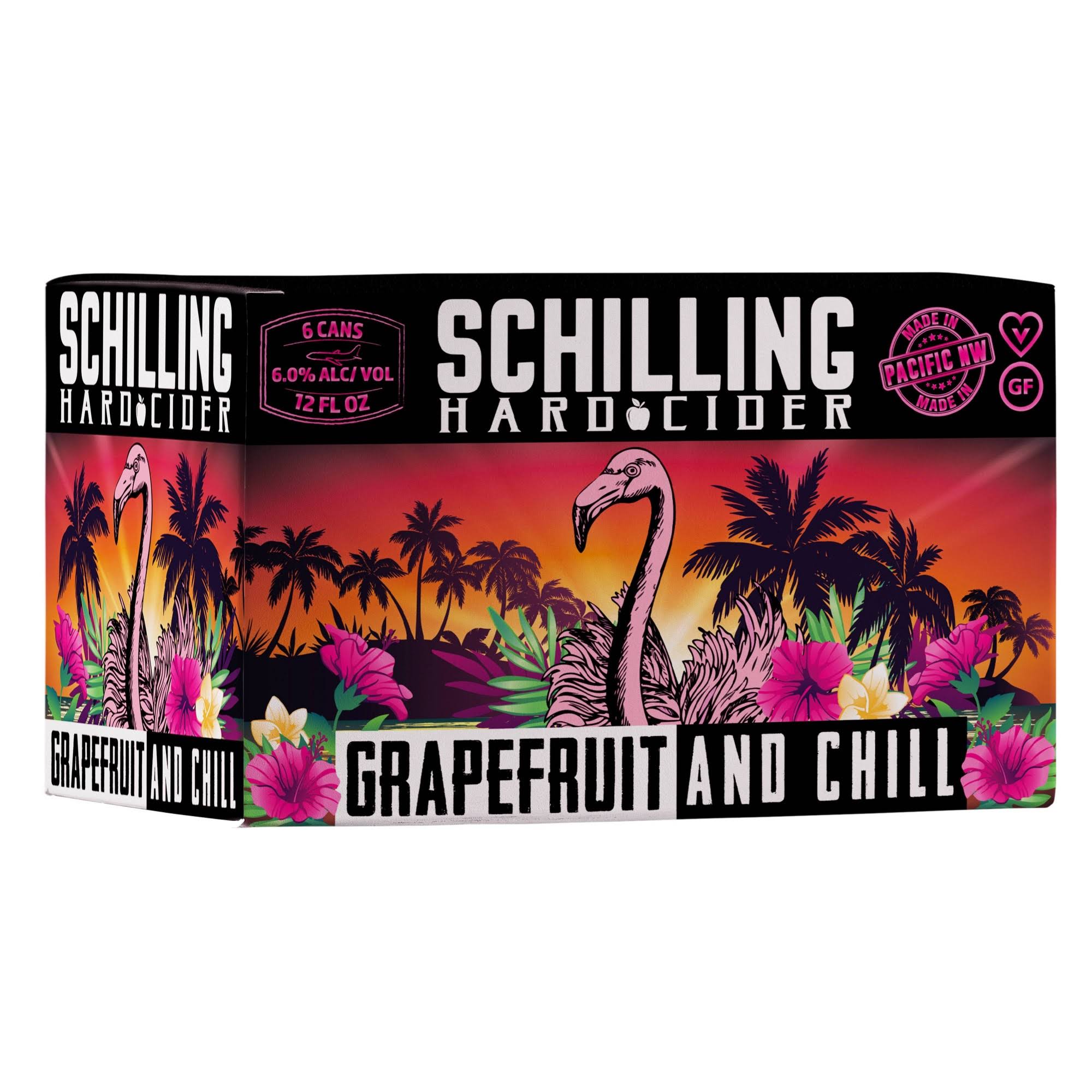 Schilling Grapefruit Cider Can - 12 fl oz