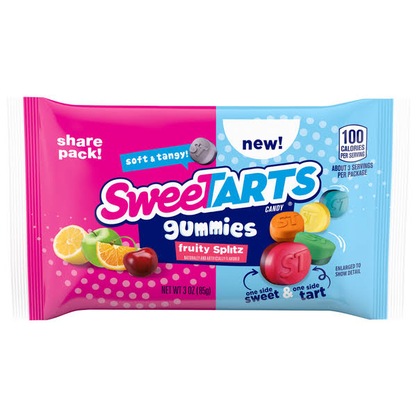 Sweetarts Gummies Fruity Splitz 85g