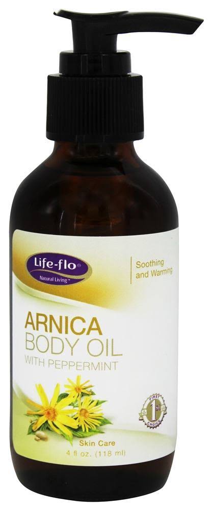 Life-Flo - Arnica Body Oil with Peppermint - 4 oz.