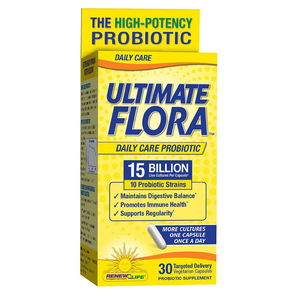 Renew Life Ultimate Flora RTS Extra Strength Probiotic Capsules - x30