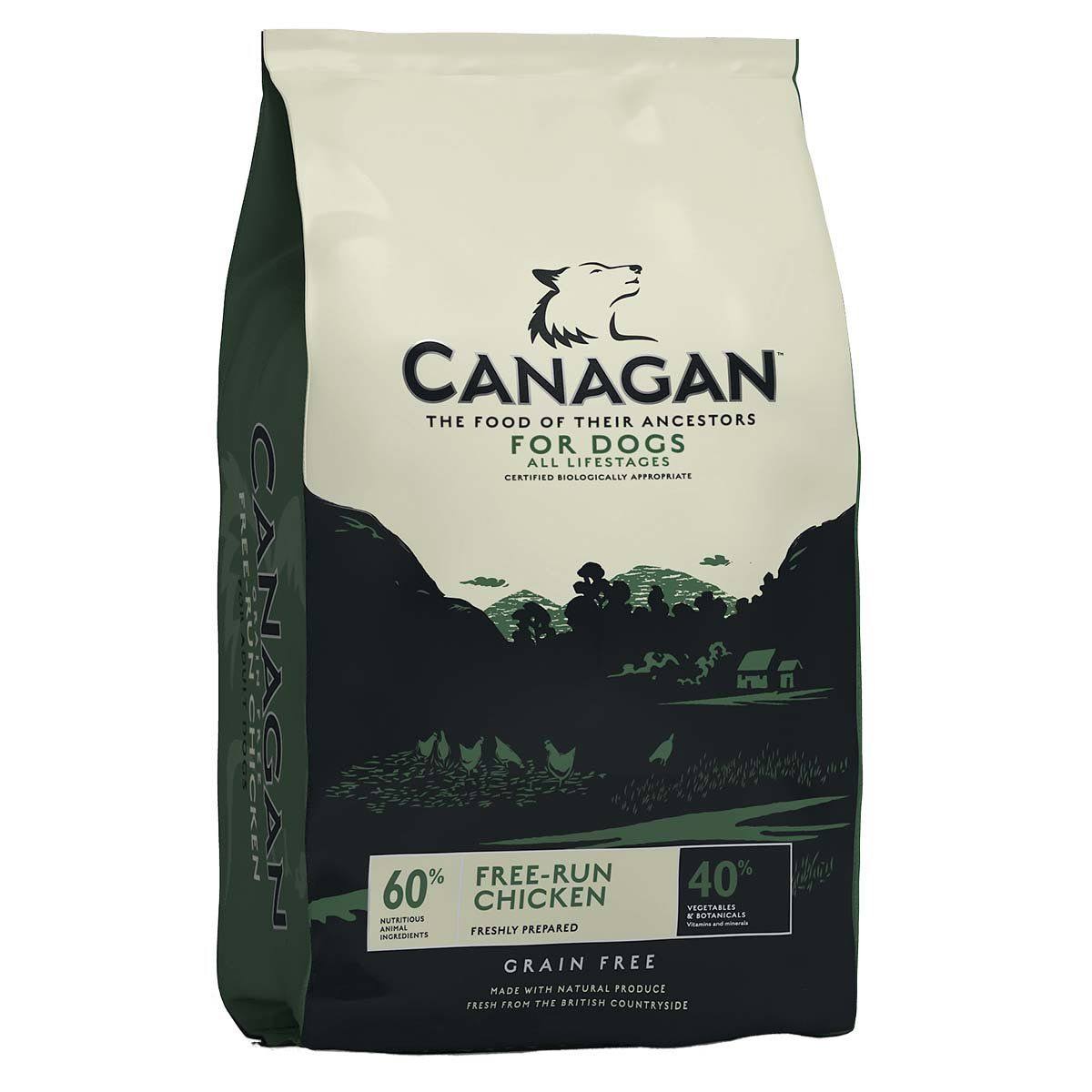 Canagan Free-Run Chicken Dog Dry Food, 2kg / 2kg