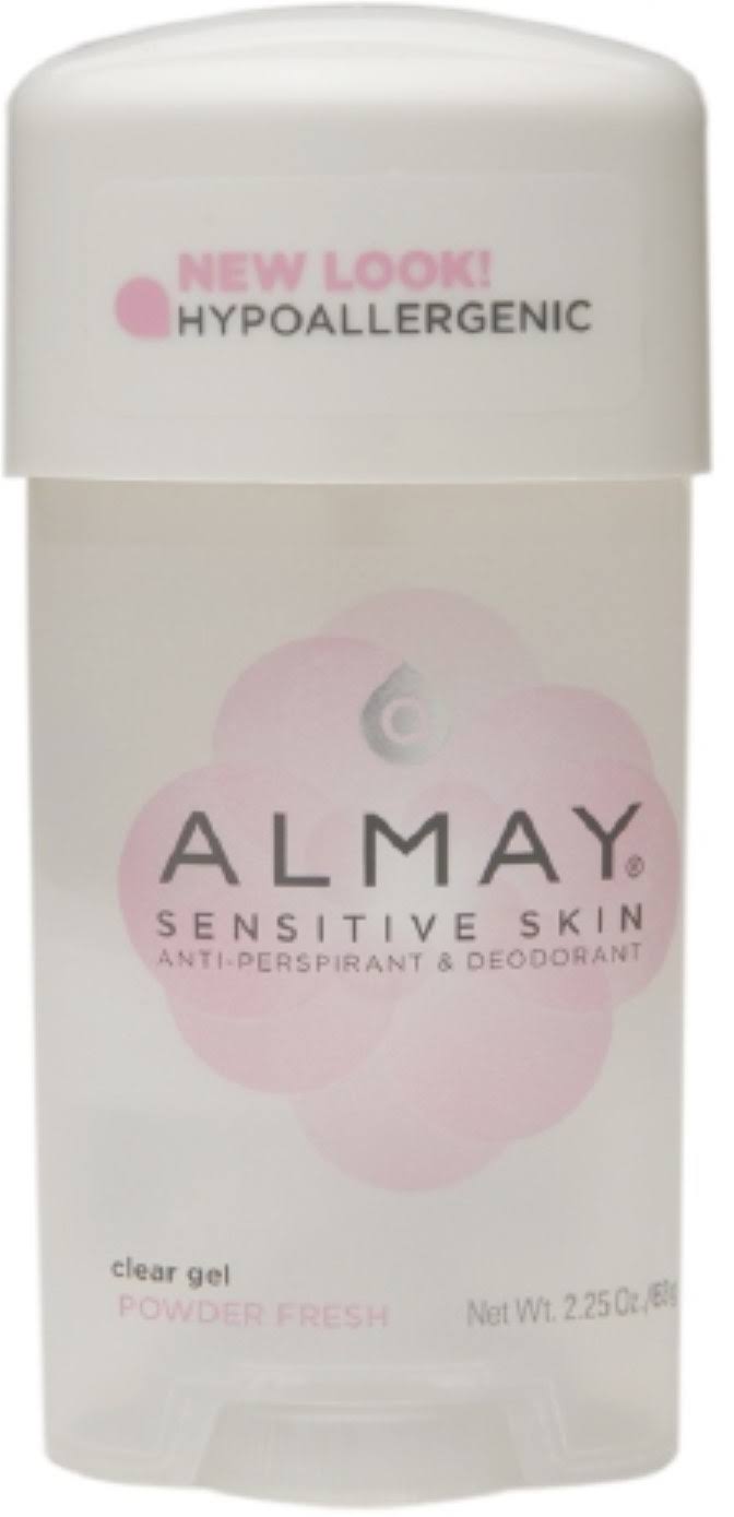 Almay Sensitive Skin Clear Gel Powder Fresh Anti-Perspirant and Deodorant - 2.25oz
