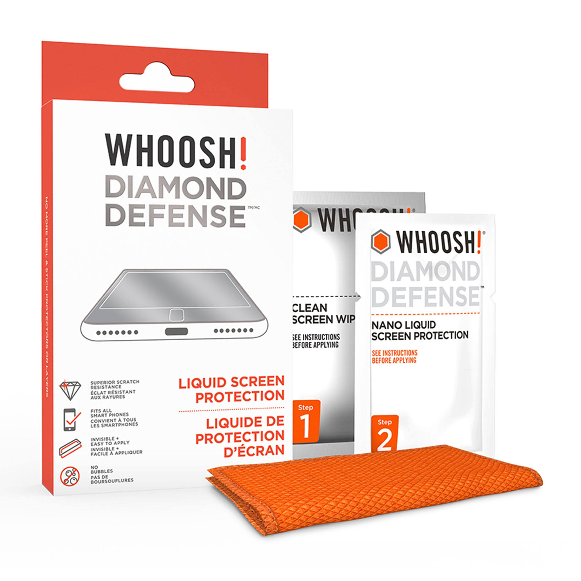 Whoosh Diamond Defense Liquid Screen Protector