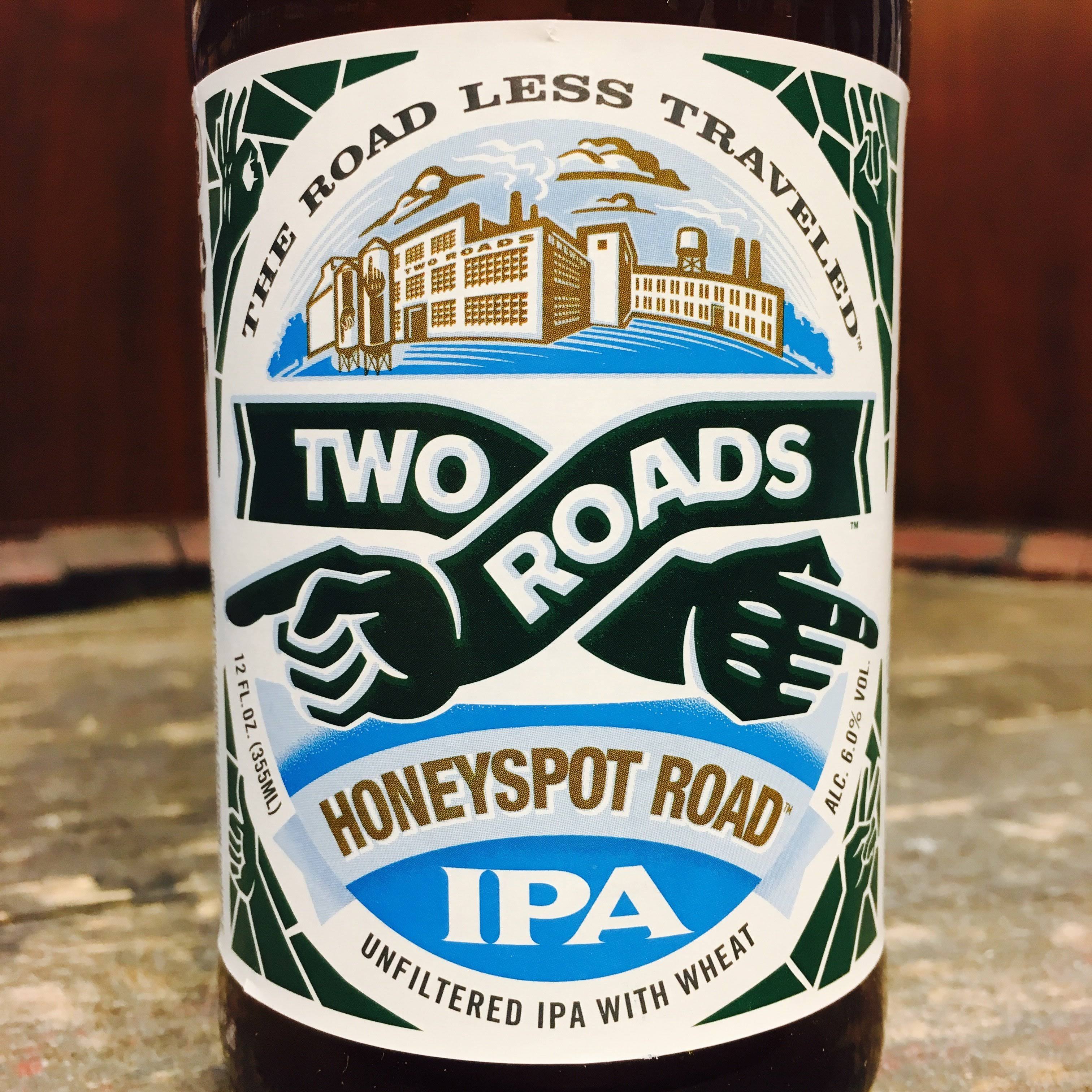 Two Roads Brewing Honeyspot Road IPA
