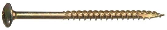 Hillman Fasteners 47867 Ceramic Coated Construction Lag Screw - 50 Pack, 0.25 x 2 in