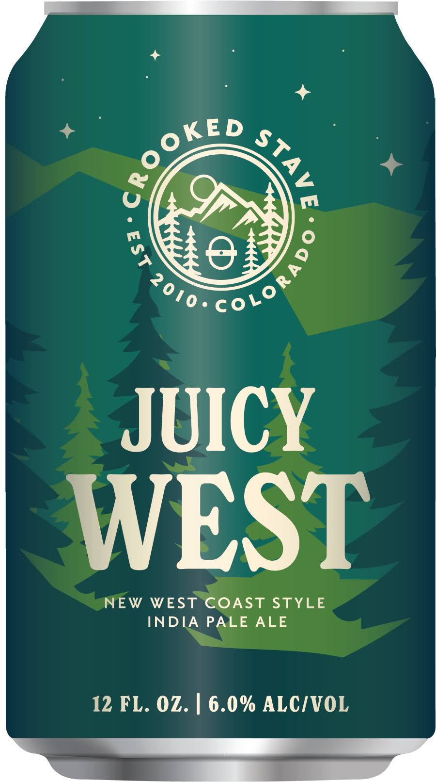 Crooked Stave Juicy West IPA 12oz Cans