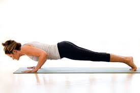 Plank Pose (Chaturanga Dandasana) yoga pose