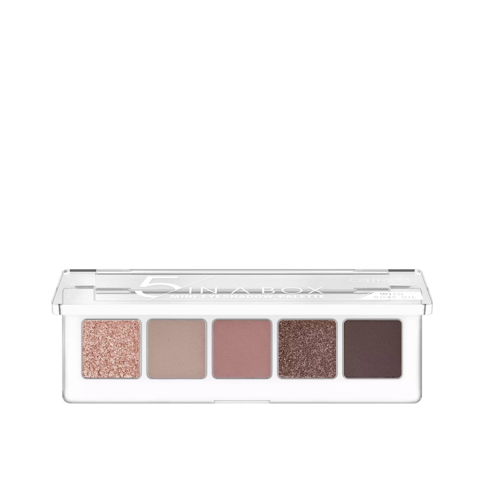 Catrice 5 in A Box Mini Eyeshadow Palette 020 Soft Rose Look