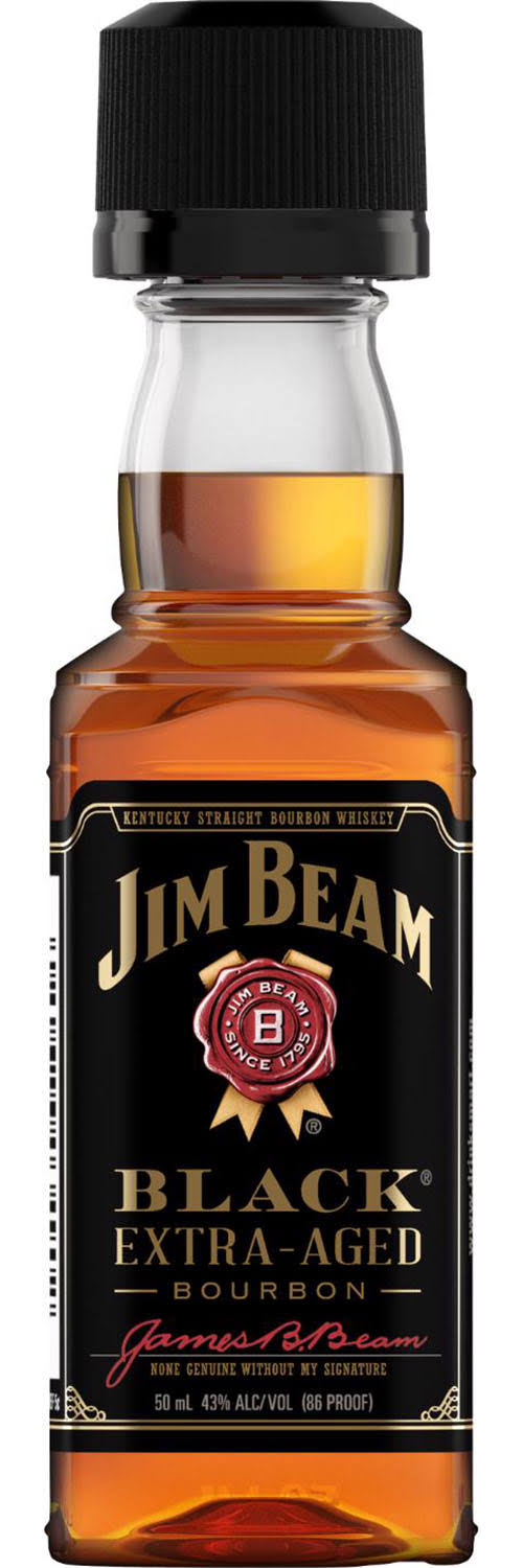 Jim Beam Black Bourbon Whiskey - 50ml
