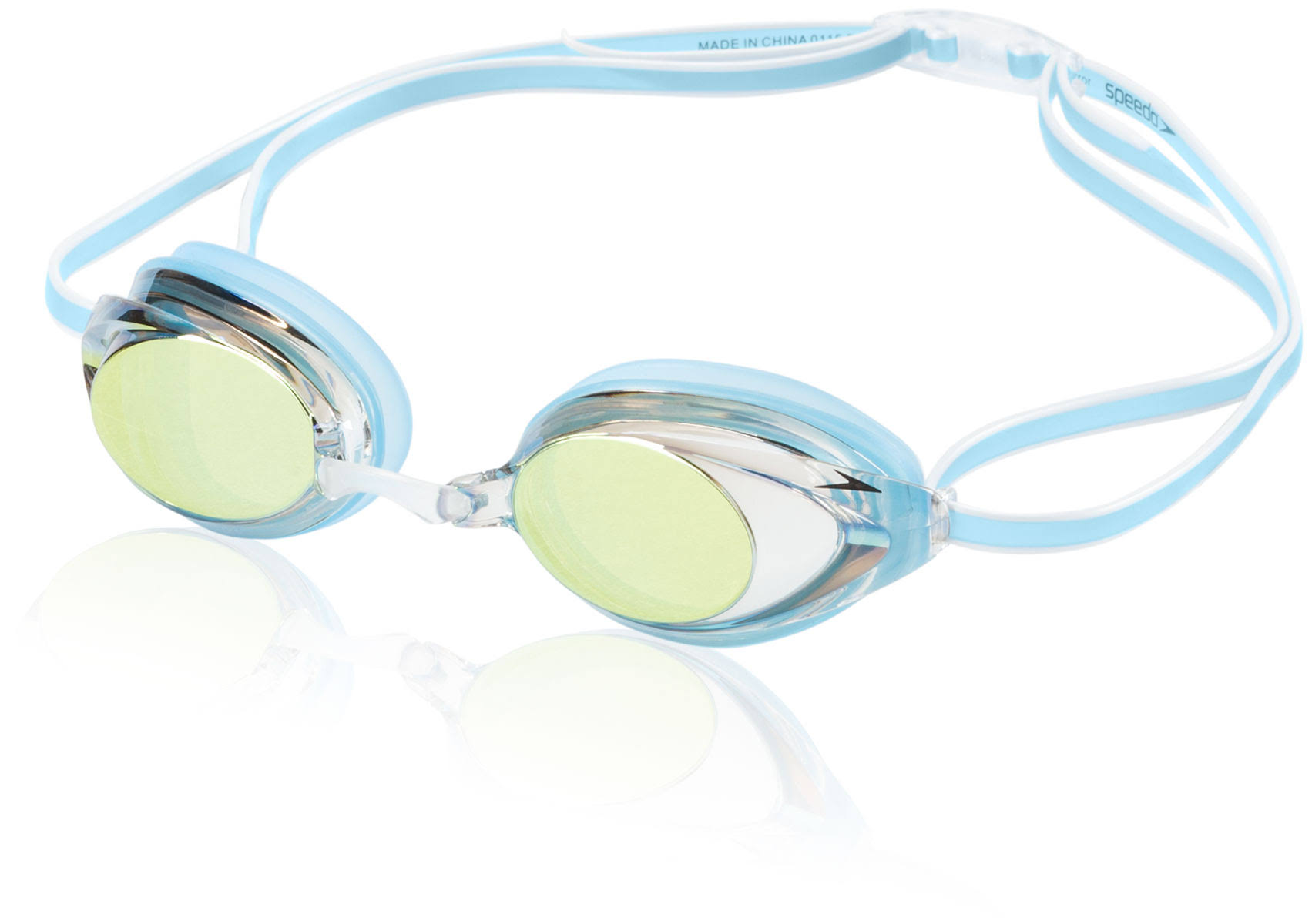 Speedo Women's Vanquisher 2.0 Mirrored Goggles - Blue
