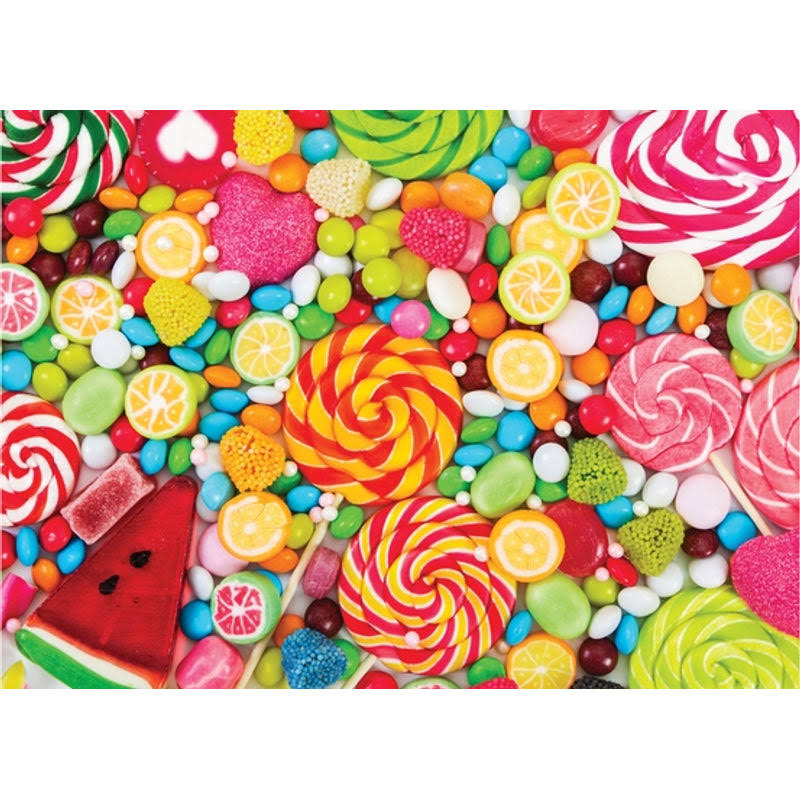 All The Candy 500 Piece Jigsaw Puzzle by Peter Pauper Press Inc