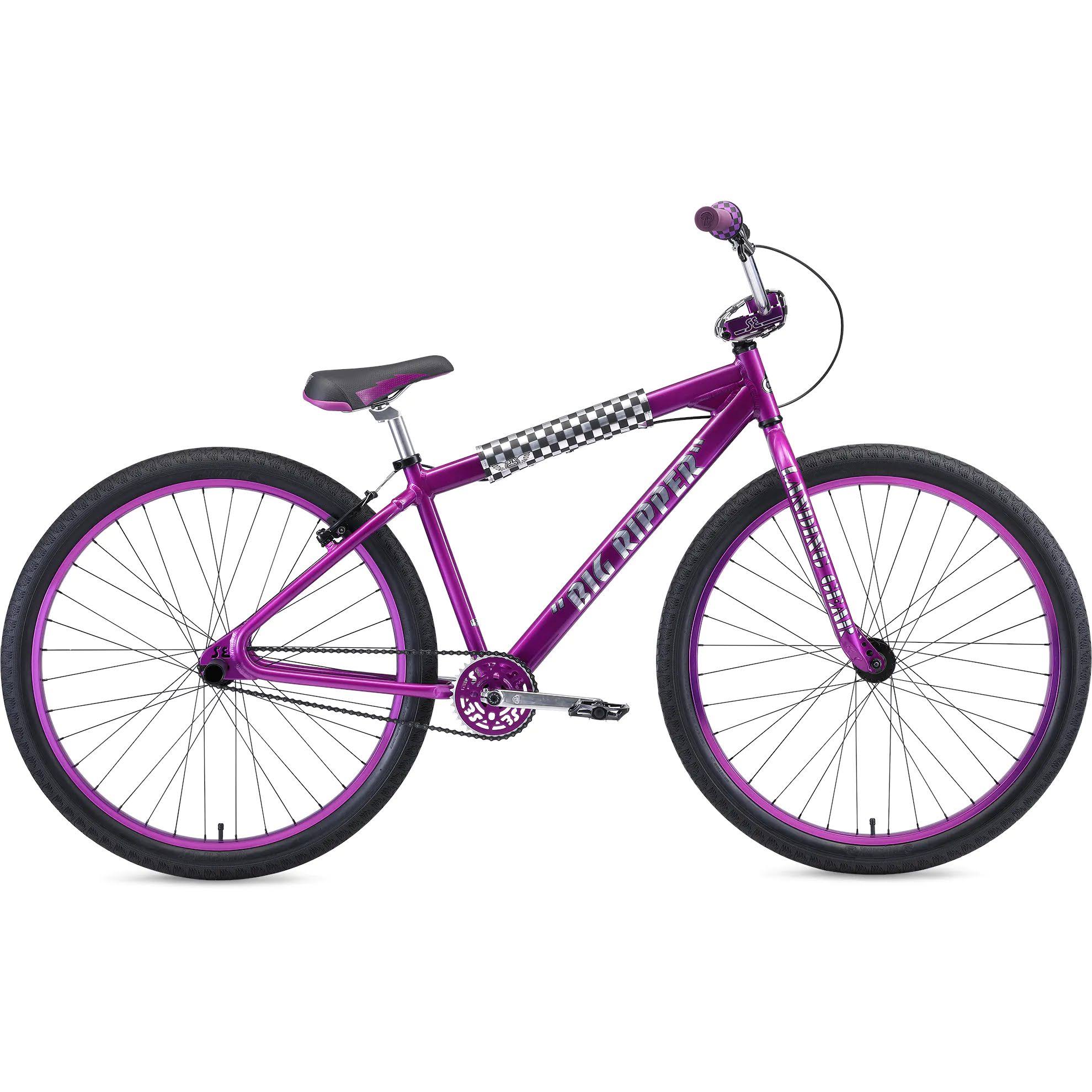 SE Big Ripper 29" BMX Bike 2021 Purple Rain BMX Bikes