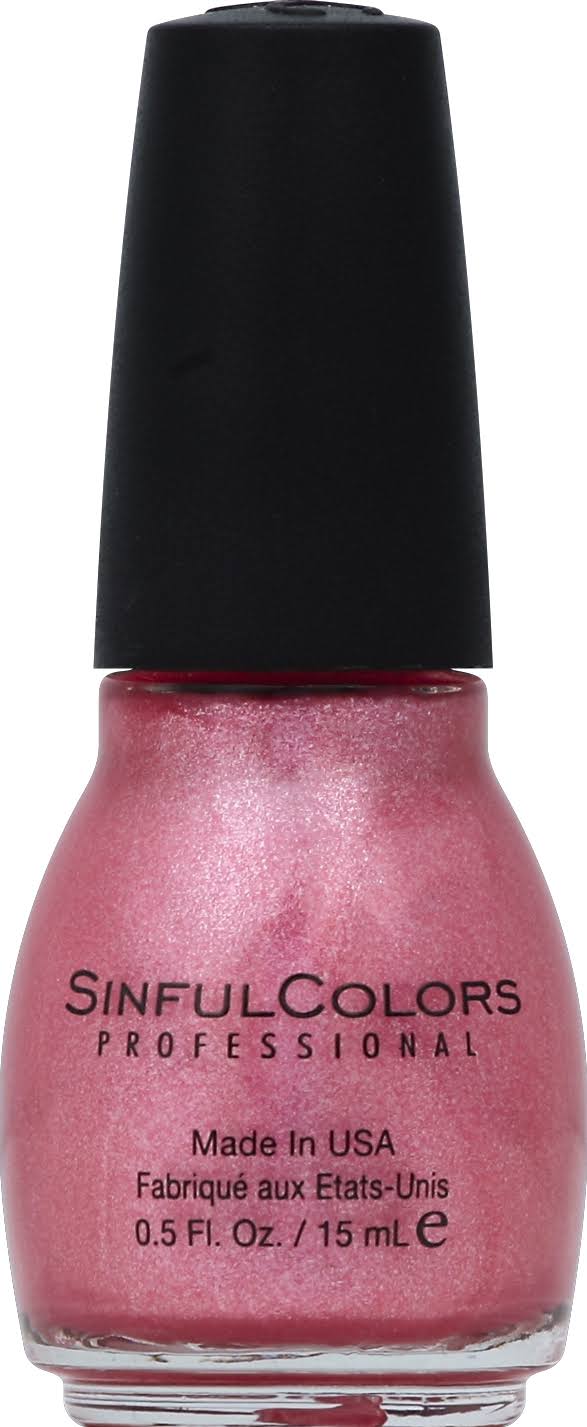 Sinful Colors Professional Nail Color - 1579 Cherry Blossom, 0.5oz