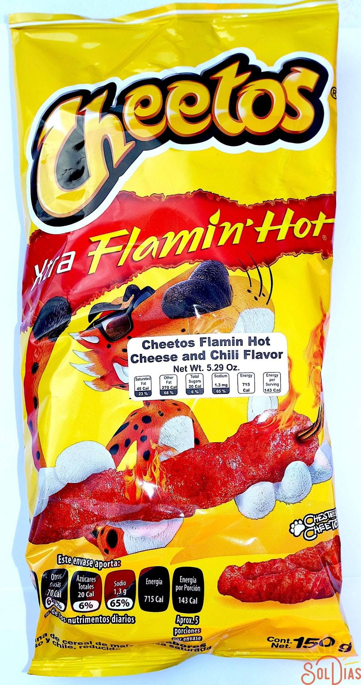 Cheetos XTRA Flamin Hot - 145g Mexican