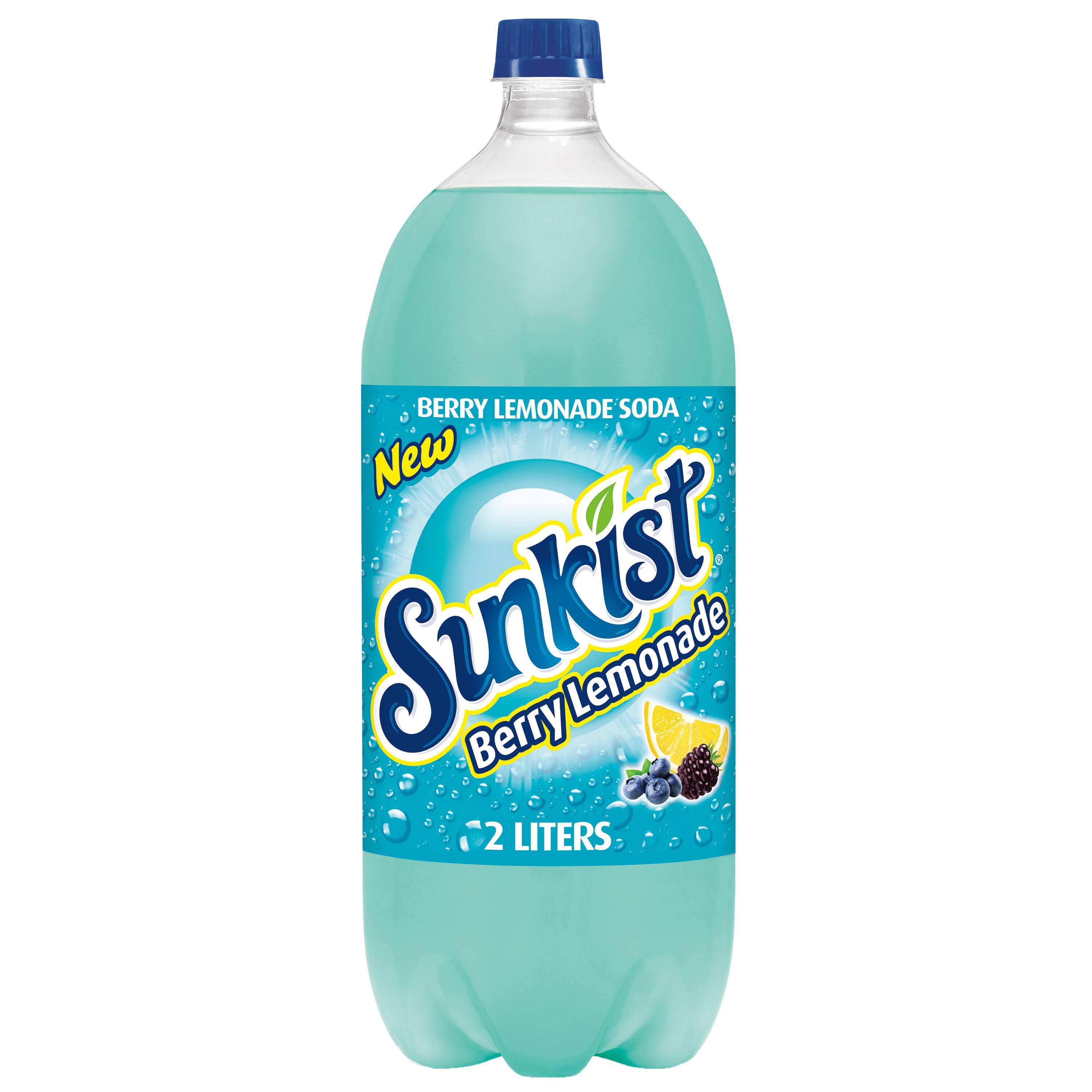 Sunkist Soda, Berry Lemonade - 2 liters (2.1 qt)