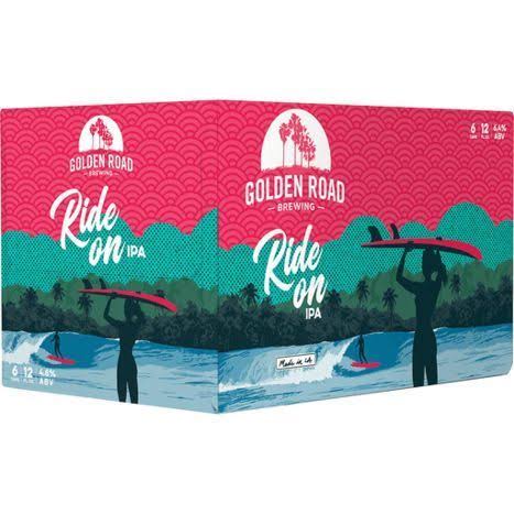Golden Road Brewing Ride on IPA Beer Cans - 12 fl oz