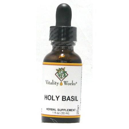 Holy Basil Vitality Works 1 oz Liquid