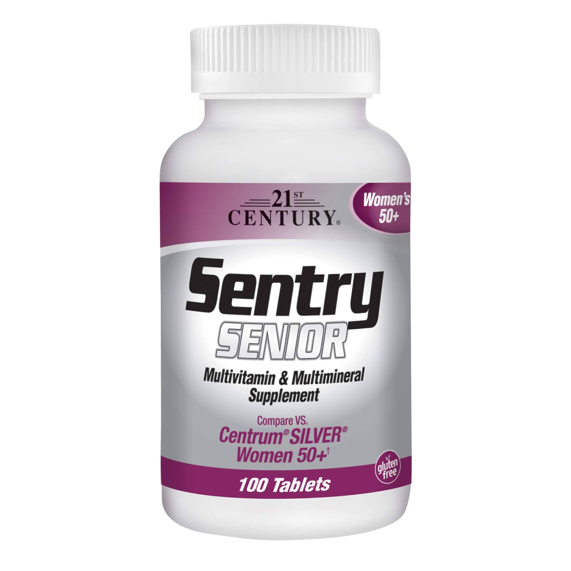 21st Century Sentry Senior Multivitamin & Multimineral Supplement - Women, 100ct