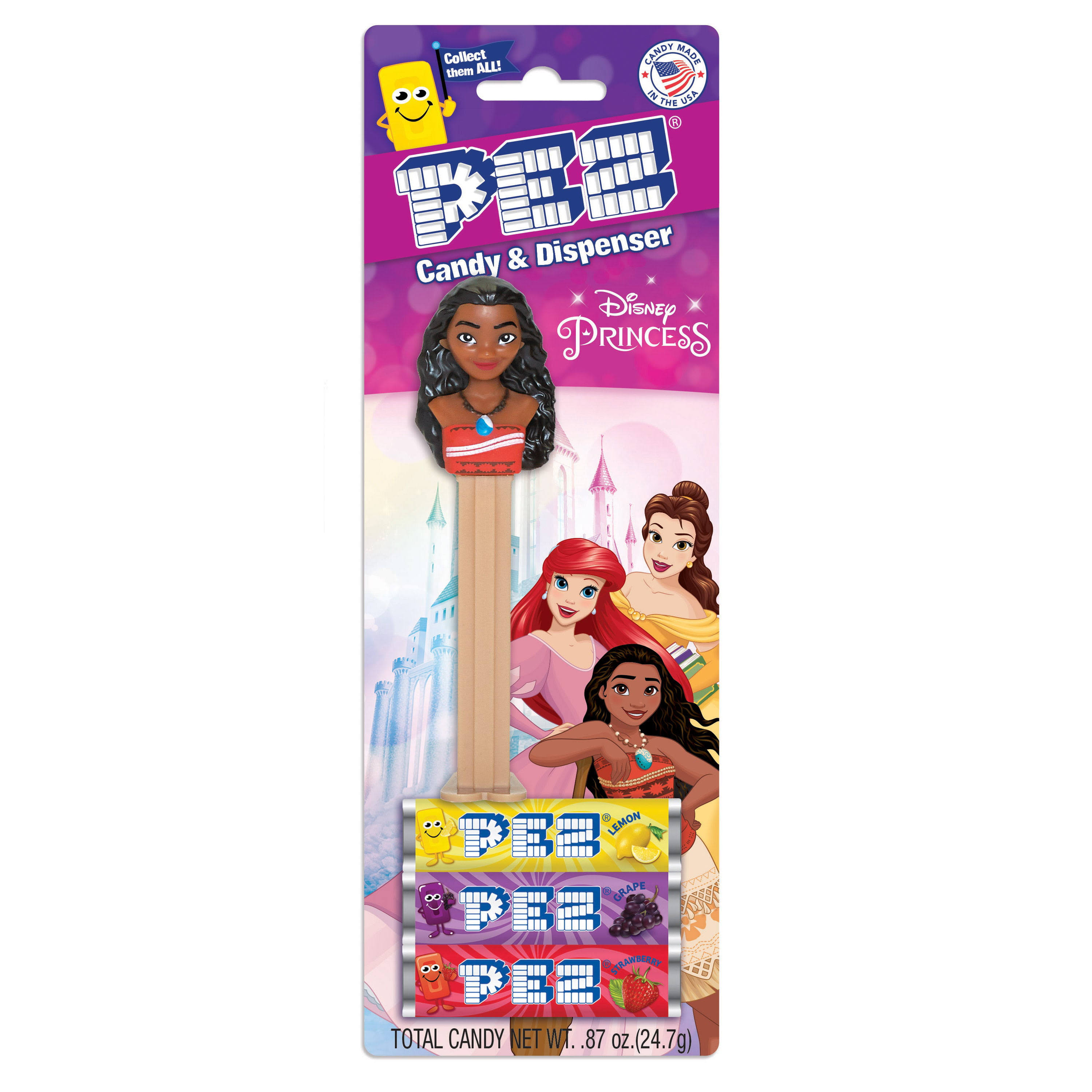 Pez Disney Princess Dispenser, 1-Count (Pack of 6)