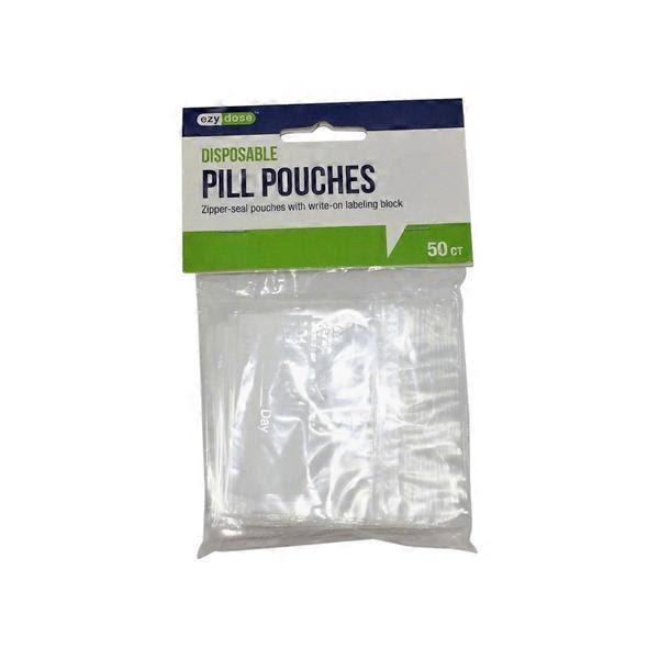 Ezy Dose Disposable Pill Pouches - 6pk, 50ct