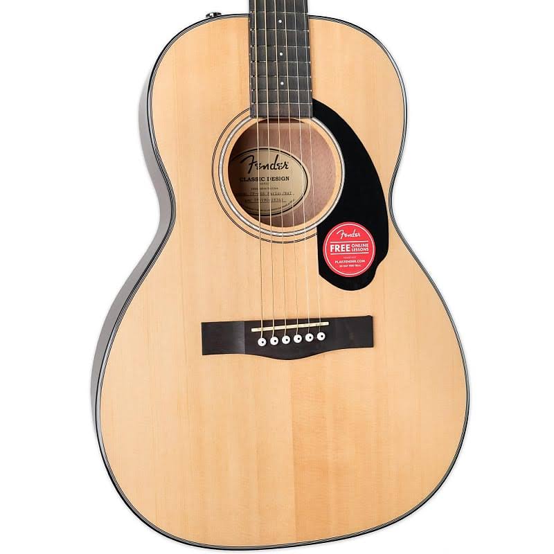 FENDER CP-60S Parlor Acoustic Guitar - Walnut, Natural