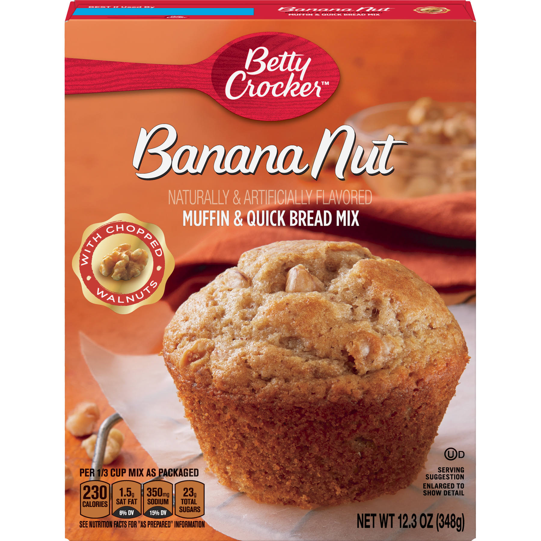 Betty Crocker Banana Nut Muffin & Quick Bread Mix - 12.3 oz