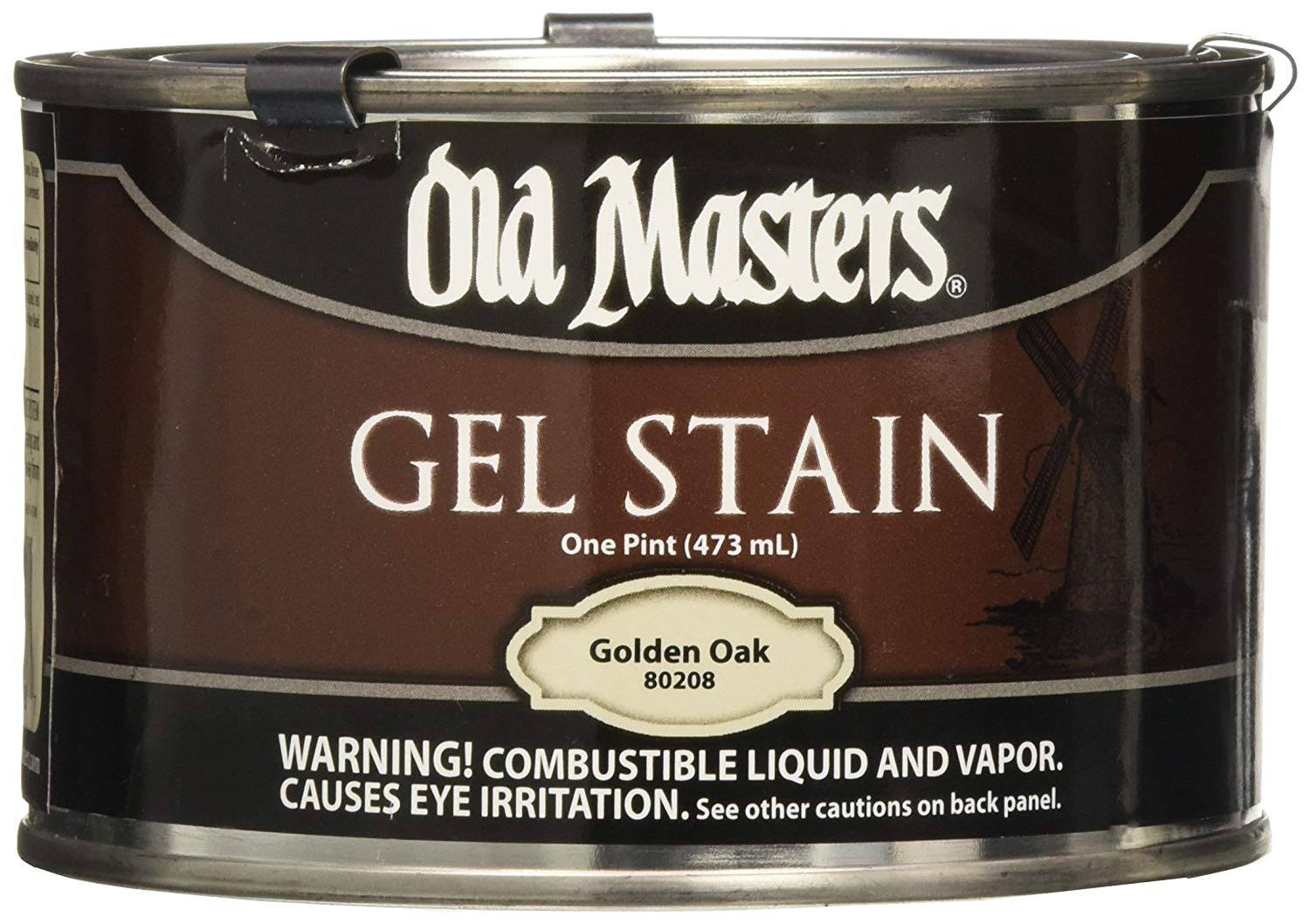 Masters Gel Stain Paint - Golden Oak, 1pt