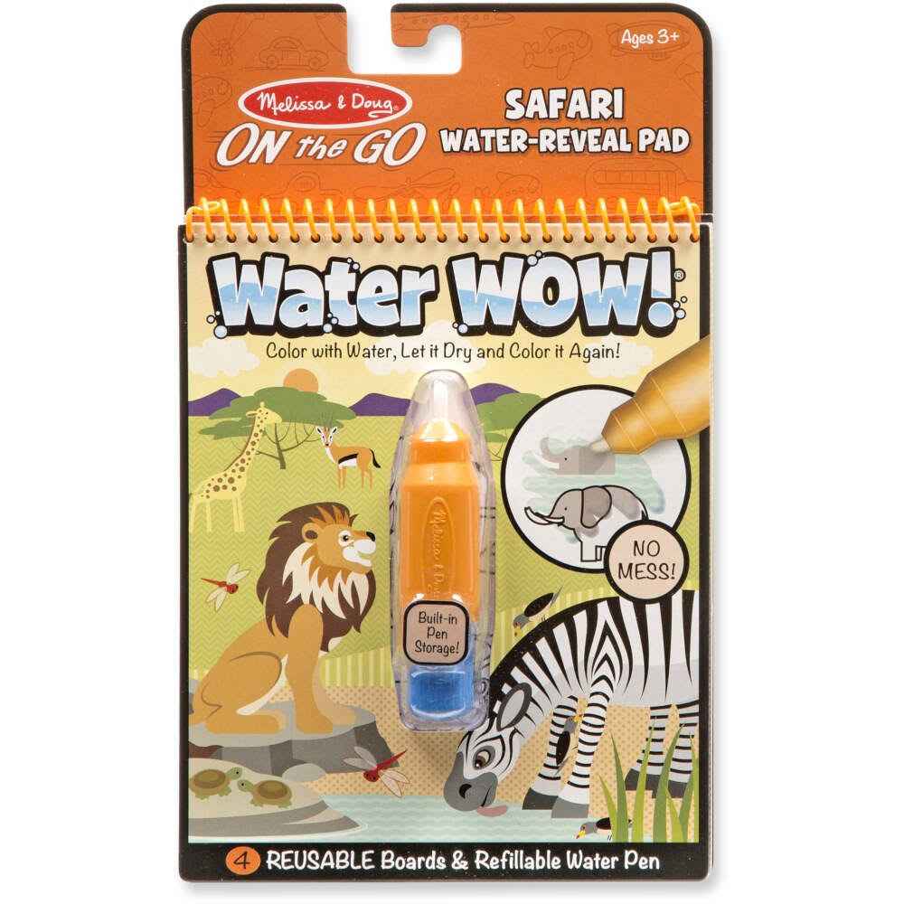 Melissa and Doug Water Wow Safari Water Reveal Pad
