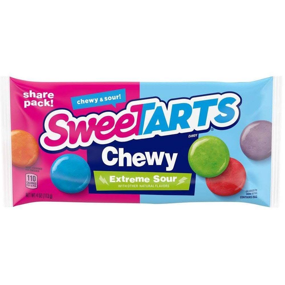 SweeTARTS Extreme Sour Chewy Candy - 4.0 oz