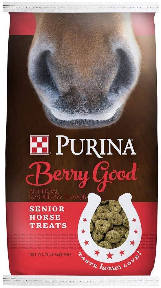 Purina Berry Good Senior Horse Treats - 15 lb