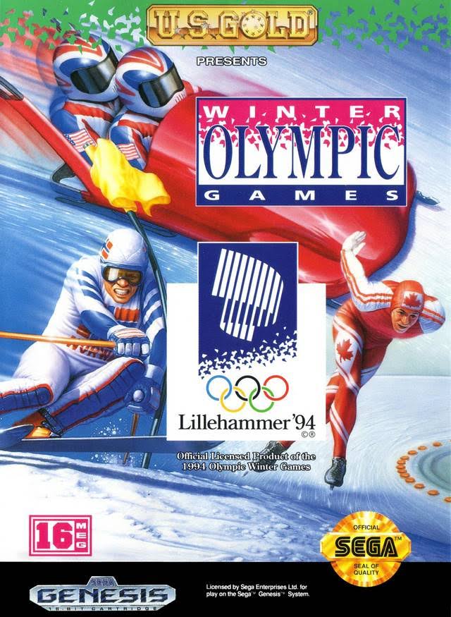 Winter Olympic Games - Sega Genesis