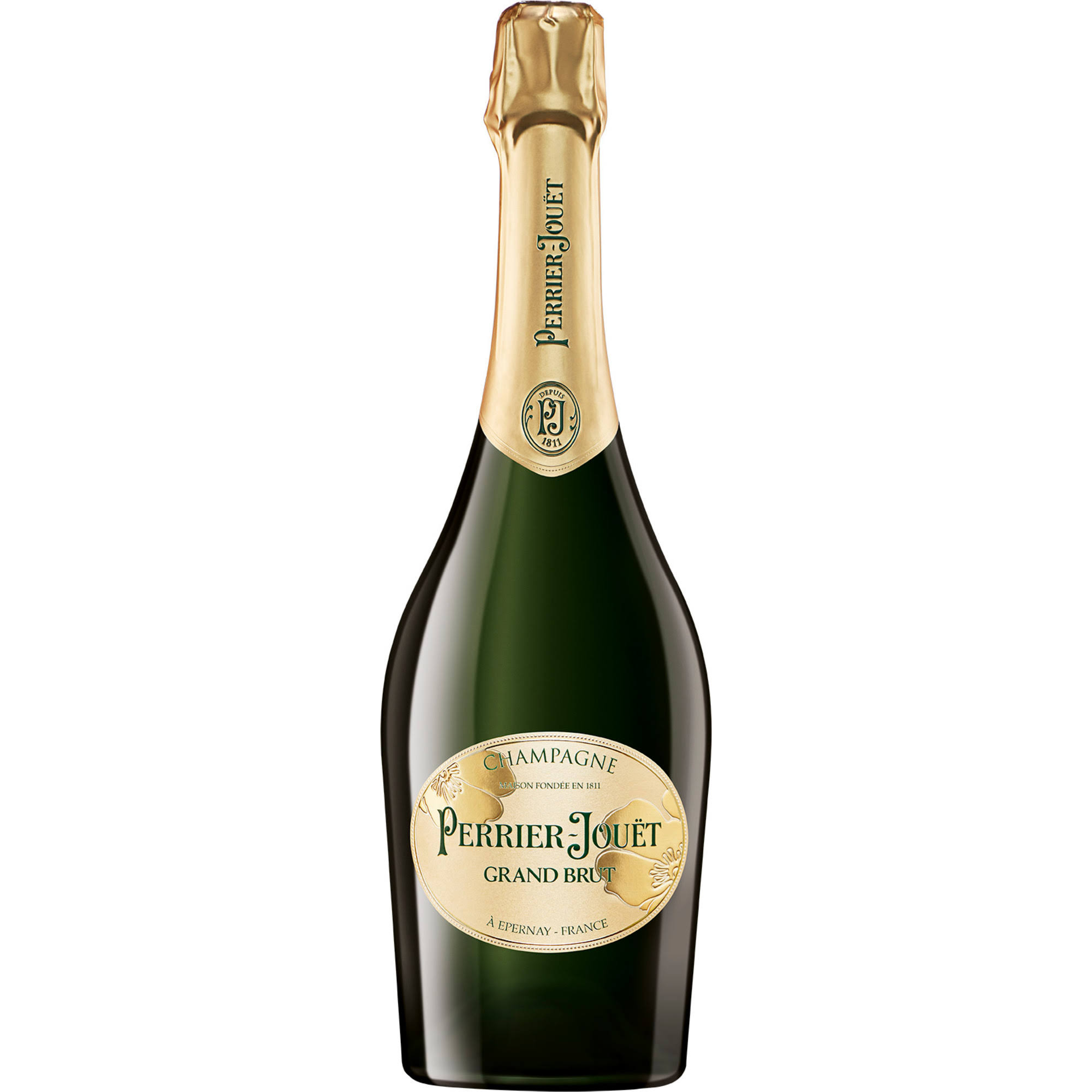 Perrier Jouet Champagne, Grand Brut, Epernay France - 750 ml